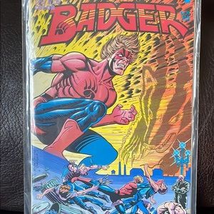 The New Color Badger Number 1 Capital Comic Book